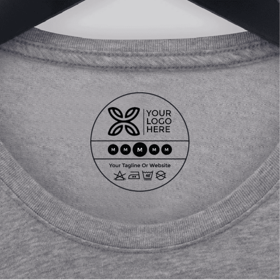 tshirt logo label